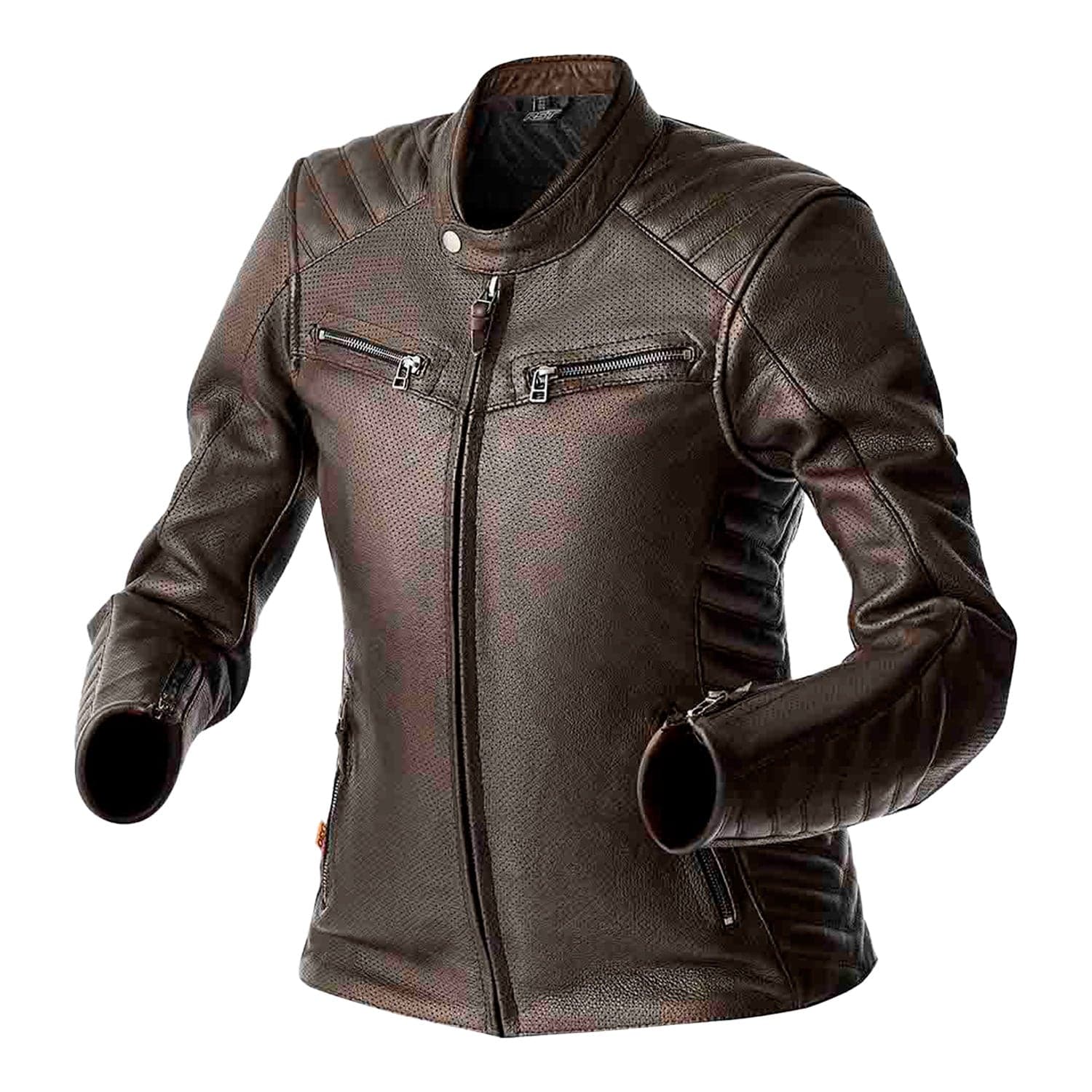 Chaqueta de piel RST Roadster Air D3O para mujer - segunda vista