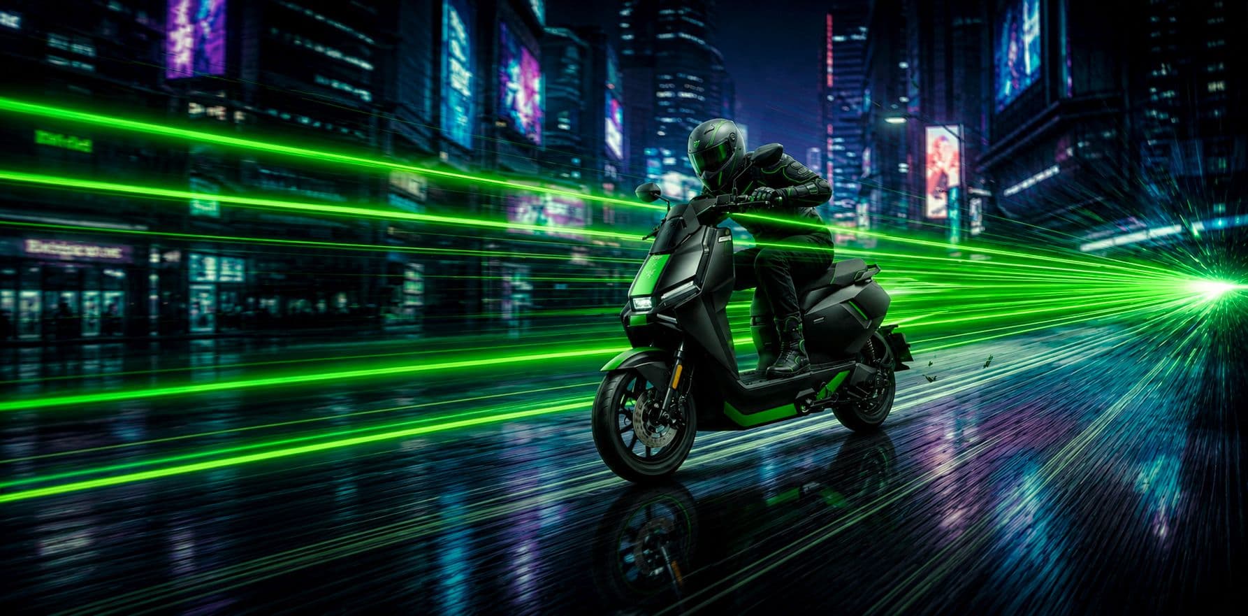 NIU FQiX Razer Edition en exposicion